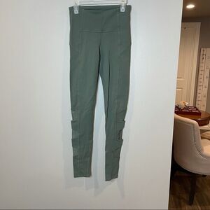 Athleta Army Green Leggings XXS